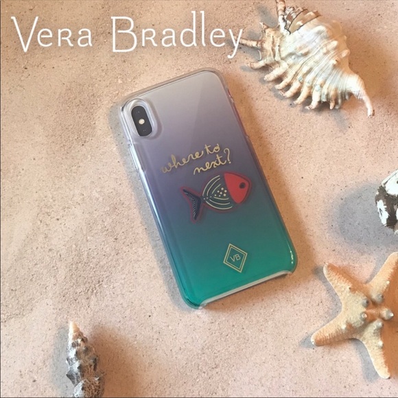 Vera Bradley Flexible Frame IPhone X Case - Picture 1 of 6